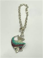 Portachiavi Saturno in Argento PC783 - PC783
